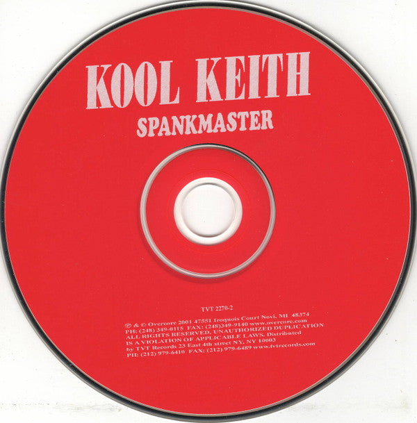 Kool Keith : Spankmaster (CD, Album)