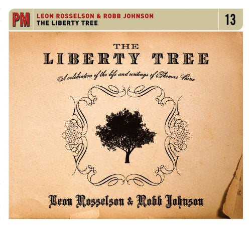 the album cover for Leon Rosselson - The Liberty Tree: A Celebration Of The Life and Writings Of ThomasPaine