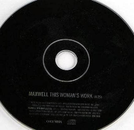 Maxwell : This Woman's Work (CD, Single, Promo)