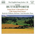 the album cover for G. Butterworth - English Song Series 20: Songs from a Shropshire