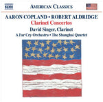 the album cover for David Singer - Clarinet Concertos