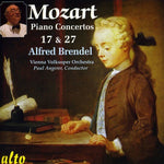 the album cover for Alfred Brendel - Piano Concertos 17