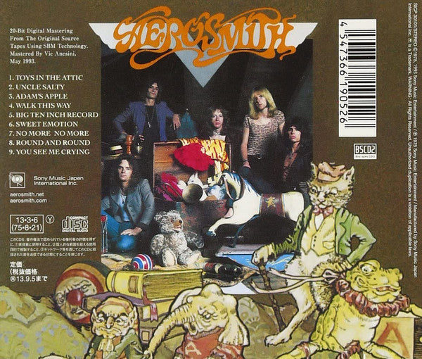 Aerosmith : Toys In The Attic (CD, Album, RE, RM, Blu)