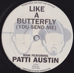 MAW* Featuring Patti Austin : Like A Butterfly (You Send Me) (12", Promo)