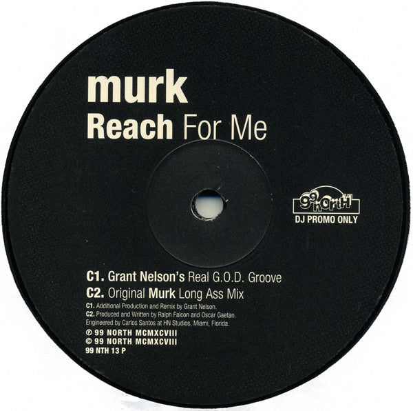 Murk : Reach For Me (2x12", Promo)