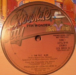 7th Wonder : The Tilt / I Enjoy Ya (12", Promo, 25 )