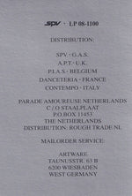 Nocturnal Emissions : Stoneface (LP, Album)