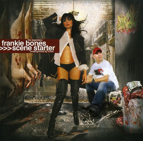 the album cover for Frankie Bones - Scene Starter