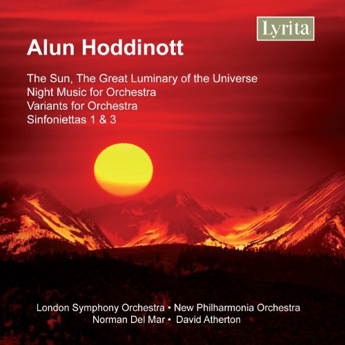 the album cover for A. Hoddinott - Sun