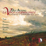 the album cover for Duo Alterno - La Voce Crepuscolare