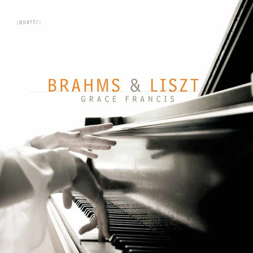 the album cover for Grace Francis - Brahms & Lsizt