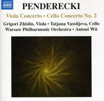 the album cover for Grigori Zhislin - Viola Cto / Cello Concerto 2