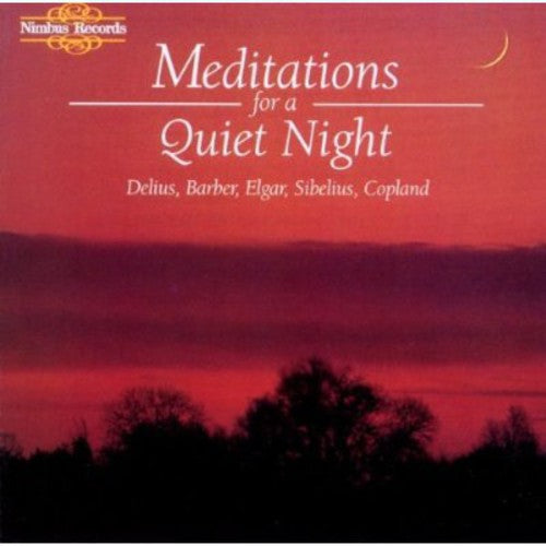 the album cover for William Boughton - Meditations for a Quiet Night / Various