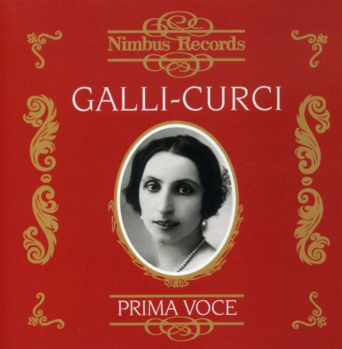 the album cover for AMELITA GALLI-CURCI - Operatic Arias