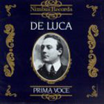 the album cover for GIUSEPPE DE LUCA - Operatic Arias
