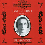 the album cover for AMELITA GALLI-CURCI - Vol 2 Prima Voce
