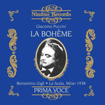 the album cover for Beniamino Gigli - La Boheme