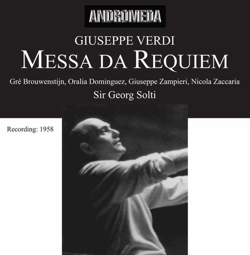 the album cover for Sir Georg Solti - Messa Da Requiem