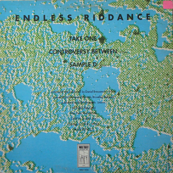 Front 242 : Endless Riddance (12", EP, RP)