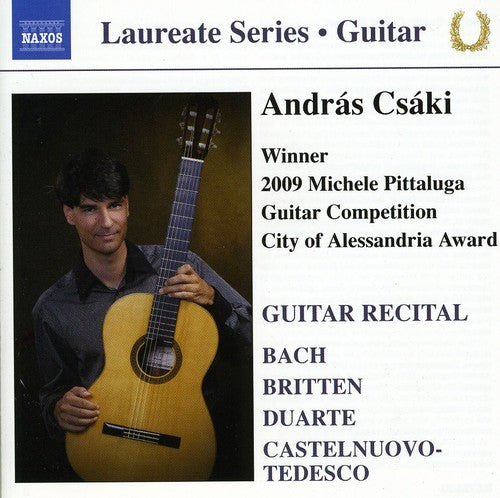 the album cover for Andras Csaki - Laureate Guitar Series