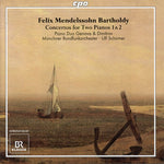the album cover for Piano Duo Genova - Concertos for Two Pianos 1 & 2