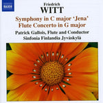the album cover for Patrick Gallois - Symphony in C Jena / Flute Concerto