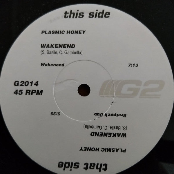 Plasmic Honey : Wakenend (12", Promo)