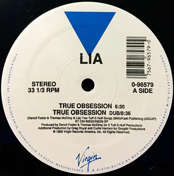 Lia* : True Obsession (12", SP)