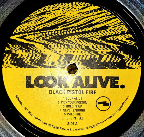 Black Pistol Fire : Look Alive (LP, Album)