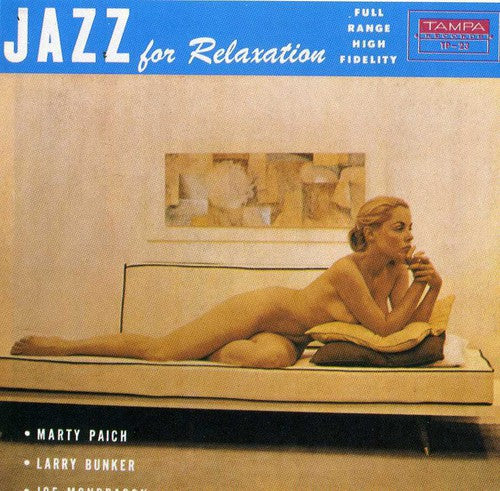the album cover for Marty Paich - Jazz for Relaxation