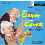 the album cover for The Bob Cooper/Conte Candoli Quintet - Conte Candolf Quartet