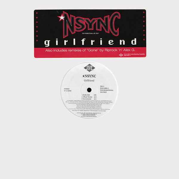 *NSYNC : Girlfriend (12", Promo)