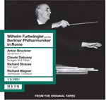 the album cover for Sammelprogramme / Furtwangler - Wilhelm Furtwangler in Rom