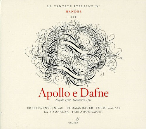 the album cover for Fabio Bonizzoni - Apollo E Dafne