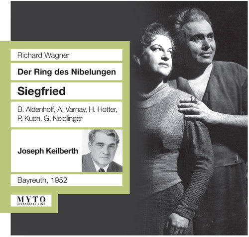 the album cover for Wagner / Aldenhoff / Kuen / Keilberth - Siegfried