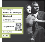 the album cover for Wagner / Aldenhoff / Kuen / Keilberth - Siegfried
