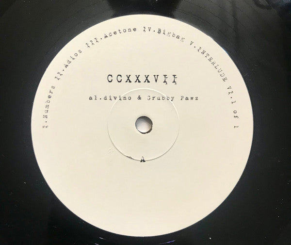 Al.divino, Grubby Pawz : CCXXXVII (12", Album)