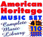 the album cover for American Heritage - American Heritage Music Set