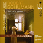 the album cover for R. SCHUMANN - Sonatas for Violin & Piano 1-3