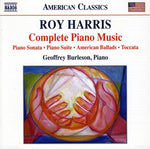 the album cover for Geoffrey Burleson - Comple Piano Music: Piano Sonata Piano Suite