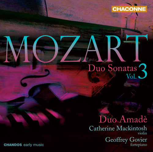 the album cover for W.A. Mozart - Duo Sonatas 3