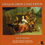 the album cover for Alex Klein - Oboe Concertos