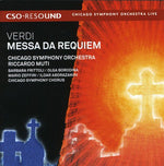 the album cover for Riccardo Muti - Messa Da Requiem