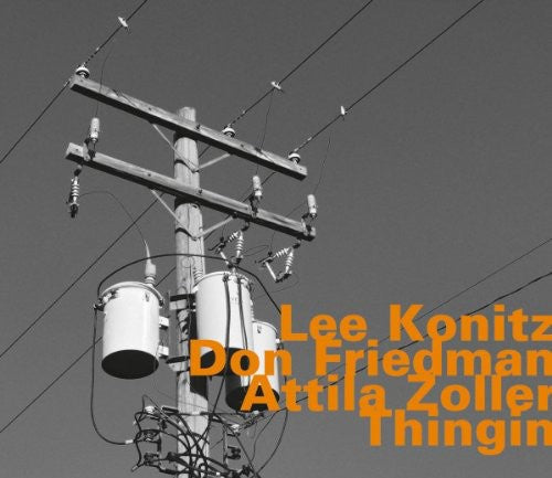 the album cover for Konitz / Friedman / Zoller - Thingin