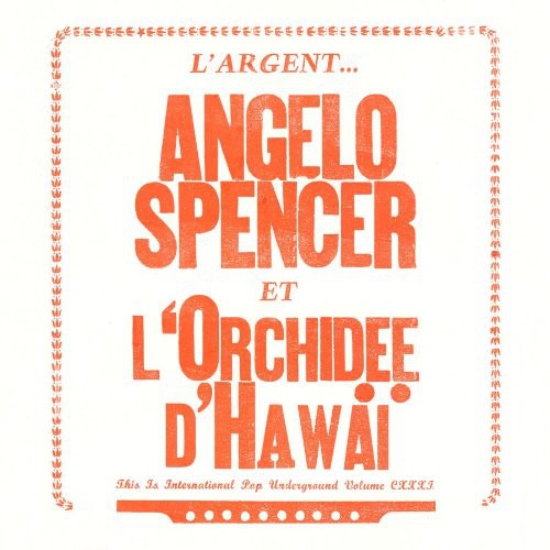 the album cover for Angelo Spencer - LArgent