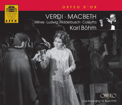 the album cover for Karl Böhm - MacBeth