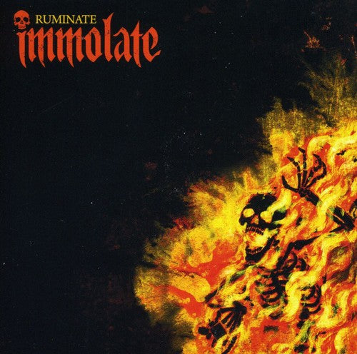 the album cover for Immolate - Ruminate