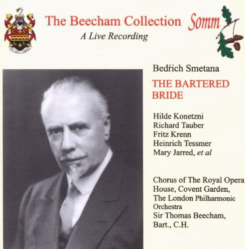 the album cover for SIR THOMAS BEECHAM - Bartered Bride