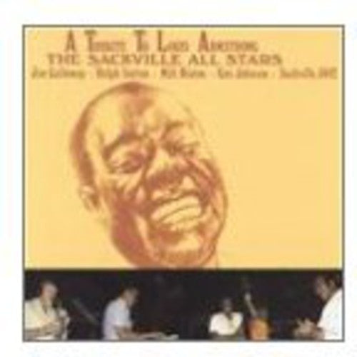 the album cover for Sackville All Stars - Tribute to Louis Armstrong