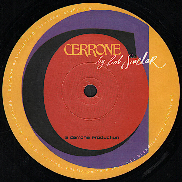 Cerrone By Bob Sinclar : Cerrone By Bob Sinclar (2x12", Comp, Gat)